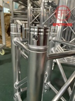 Structure de scène portable en alliage d'aluminium pliable pour événements extérieurs et concerts