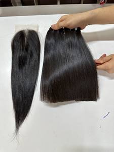 Vietnamese Double Drawn 100% Virgin Remy Human Hair Extensions Natural Wave Italian Curl Double Weft Transparent Frontal HAIR - Product Image 5