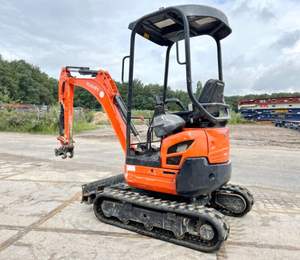 Para Kubota 1,7 Ton Mini Excavadora para Construcción Paisajismo Zero Tail Swing Core Gearbox Componentes Crawler Excavator Moving - Product Image 1