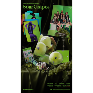 NiziU - Sour Grapes 1er Mini Álbum Versión Photobook (Sniper / Sour Grapes / Set Ver) - Product Image 2