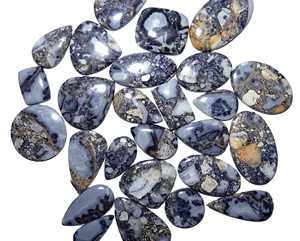 Cabujón de Jaspe Maligano Natural al por Mayor, Piedra Preciosa de Jaspe Maligano Suelta para la Fabricación de Joyería de Piedra de Ágata - Product Image 1