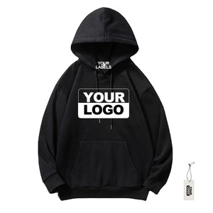Premium Quality Quick Dry Solid 100% Cotton Fleece Men <b>Hoodie</b> Sweatshirt Blank Oversize <b>Plain</b> Casual <b>Hoodie</b> Cheap Price - Product Image 5