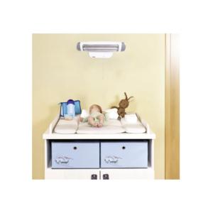 Table à langer pour bébé avec chauffage radiant à arrêt automatique à 2 réglages et fonctionnalités premium - Product Image 2