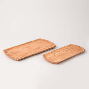Plateau de service planches de charcuterie en bois pour fête plat de nourriture Rectangle plateaux en bois d'acacia décor à la maison planche à fromage Snack - Product Image 5