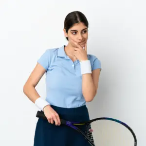 Kaos Polo Golf wanita, atasan Polo tenis picleball lengan pendek cepat kering dasar menyerap keringat