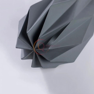 Florero geométrico para decoración del hogar Florero de piso de diseño moderno que combina arte y funcionalidad que brinda buenas vibraciones - Product Image 4