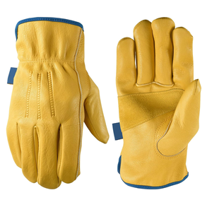 ถุงมือขับรถป้องกันไฟฟ้าสถิตย์สำหรับผู้ชาย, ถุงมือหนังแกะหนังวัวหนังวัวระบายอากาศได้ดีอุปกรณ์มือป้องกันการลื่นสำหรับผู้ชาย - Product Image 2