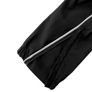 Venta al por mayor de ropa de calle conjunto de dos piezas chándal cortavientos de nailon de alta calidad para hombre conjunto de chándal cortavientos de nailon reflectante - Product Image 5