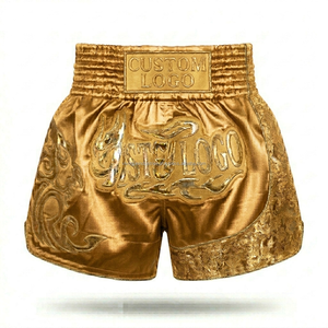 Fabricante de Pantalones Cortos de Muay Thai con Impresión Personalizada, Pantalones Cortos de Boxeo de Satén OEM al por Mayor, Proveedor de Pantalones Cortos de Muay Thai de Marca Privada - Product Image 4
