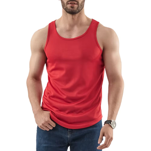 เสื้อกล้ามออกกำลังกายผู้ชาย มีบริการพิมพ์โลโก้ หลากหลายสีและขนาด - Product Image 1