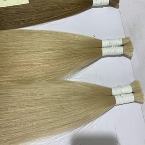Extension de cheveux humains, paquet de cheveux brésiliens bruts, Extension de cheveux naturels, cheveux bruts non traités vendeur cabello humain naturel - Product Image 4