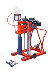 Taladro de núcleo de hormigón de asfalto de potencia de gasolina de precisión Detector de metales industrial avanzado para aplicaciones de extracción de muestras de pavimento vertical - Product Image 5
