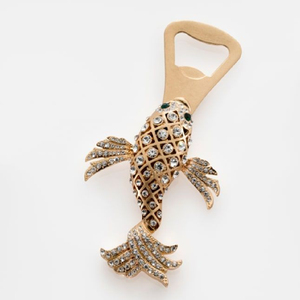 Ouvre-bouteille géométrique moderne en laiton: un ouvre-bouteille élégant et contemporain au design minimaliste. - Product Image 5