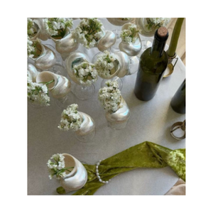 Verres à coquillages Vietnam Artisanat unique en verre à coquillages pour la décoration intérieure Centres de table de mariage et exportation de cadeaux du Vietnam - Product Image 6