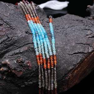 Gran Venta de cuentas de piedras preciosas naturales, mezcla de piedras preciosas naturales, cuentas curativas de Chakra, collar de cuentas múltiples semipreciosas - Product Image 2