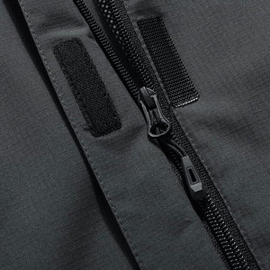 Veste de pluie coupe-vent pour hommes en gros, logo personnalisé, col à capuche de haute qualité, couleur/taille personnalisée, saison hivernale, lettre, style urbain - Product Image 4