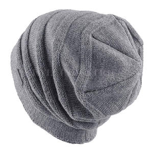 Unisex Couple Winter Beanie <b>Hat</b> with Custom Logo Wholesale Manufacturers' New Design Skull Cap Keep Warm <b>Knitted</b> <b>Hat</b> - Product Image 2