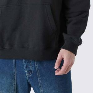 Clothing Manufacturers 2025 Custom Men's Oversize Heavyweight Pullover Hoodie Cotton Blended Puff Printing Winter 3D Pattern - Product Image 3