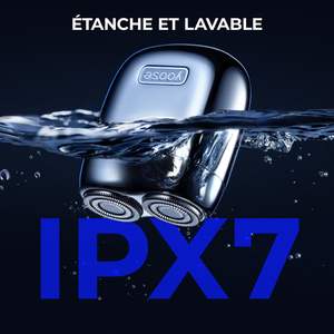 Afeitadora Eléctrica Mini Portátil Ligera para Hombre, Carga Rápida USB, Resistente al Agua IPX7 para Uso en Seco y Húmedo en Rostro y Cuerpo, Ideal para Viajes - Product Image 4