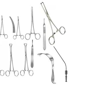 Ensemble d'instruments chirurgicaux de base de qualité hospitalière pour la chirurgie générale, ensemble chirurgical de base de qualité supérieure - Product Image 6