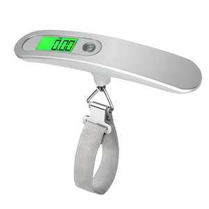 Stainless Steel Digital Luggage <b>Scale</b> with LCD Display Battery-Powered Spring Type <b>Weight</b> Measurement Tool - Product Image 5
