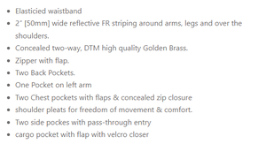 Wholesale Breathable Flame Retardant Work Coverall for Men Comfortable Cotton <b>Fire</b> <b>Resistant</b> Workwear FR Workwear - Product Image 6