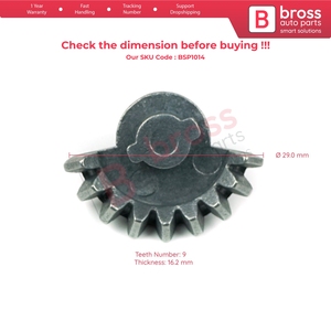ก้านล็อคกุญแจสตาร์ท BSP1014 รุ่น A9434600104 สำหรับรถ Actros Atego Axor Econic - Product Image 6