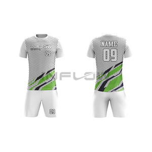 เสื้อฟุตบอลสโมสรเสื้อฟุตบอลชุดเสื้อฟุตบอลกำหนดเองผ้าโพลีเอสเตอร์100% ทีมเจอร์ซีย์สินค้าแห้งเร็ว - Product Image 4