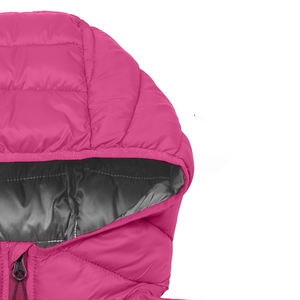 Veste matelassée pour femmes en tissu populaire de couleur unie vente en gros bon marché veste matelassée respirante avec service OEM pour femmes - Product Image 5