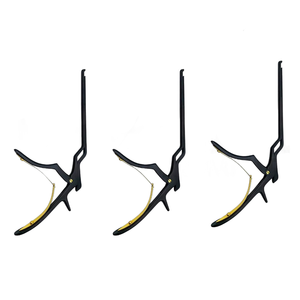 Kerrison Rongeurs Set Black Coated Orthopedic Surgical <b>Instruments</b> Manual Class I For Surgical Operation - Product Image 1