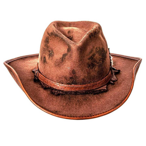 หมวกคาวบอยหนังปีกโค้งลายเรียบ ดีไซน์ใหม่ล่าสุดปี 2025 สำหรับผู้ใหญ่ ใช้กลางแจ้งได้ทุกฤดู มีจำหน่ายขายส่งทุกสี เหมาะสำหรับงานปาร์ตี้ - Product Image 2