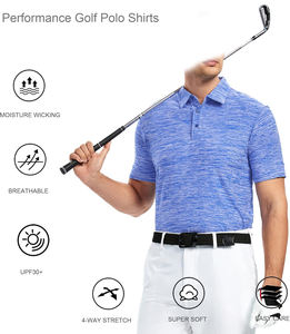 Material de alta calidad Nuevas camisetas de polo de moda Último estilo Camisetas de manga corta para hombres Verano Servicios OEM Camisetas de polo de golf - Product Image 4