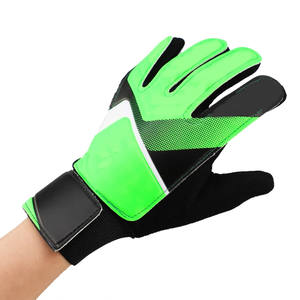 Anti Slip Football Soccer <b>Gloves</b> Custom Design Superb Quality Football Soccer Training Goalkeeper Leather <b>Gloves</b> From Pakistan - Product Image 5