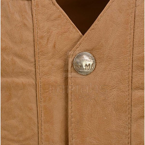 Chaleco de Cuero Personalizado con Diseño a Medida para Hombre, Chaleco de Cuero de Moda Hecho en Pakistán - Product Image 5