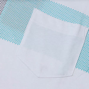 Camisetas pesadas de alta calidad directas de fábrica Camisetas de talla grande de manga corta con cuello redondo Material de algodón de poliéster Camisetas para hombres - Product Image 3