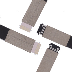 Best Quality 0.5mm Pitch 20pin 100mm Length Straight Cable Gold LED <b>TV</b> FFC Cable Electronic Application - Product Image 1