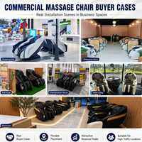 Fauteuil de massage commercial électrique réglable à monnayeur 2026 avec rail SL pour aéroports, gares et centres commerciaux