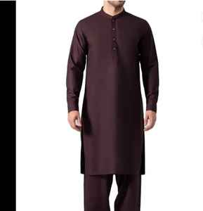 Top vente hommes à la mode islamique traditionnel pakistanais casual pakistanais Shalwar Kameez dans le prix de gros 2025 - Product Image 4