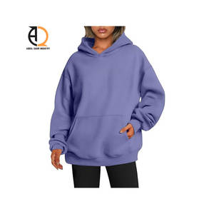 Sudadera con Capucha de Color Personalizado para Mujer, Sudadera con Capucha de Forro Polar Extra Grande para Mujer al por Mayor - Product Image 6