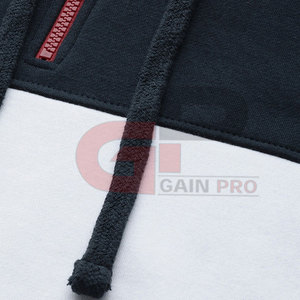 เสื้อฮู้ด2025มีฮู้ดแบบซิปครึ่งตัวดีไซน์ใหม่ล่าสุดสำหรับผู้ใหญ่ - Product Image 6