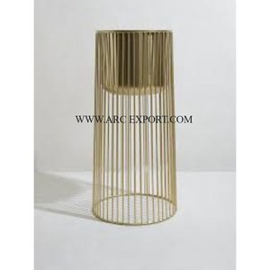 ชุดกระถางต้นไม้โลหะ2ขนาดสำหรับตกแต่งบ้านและห้องนั่งเล่นทำจากโลหะ - Product Image 5