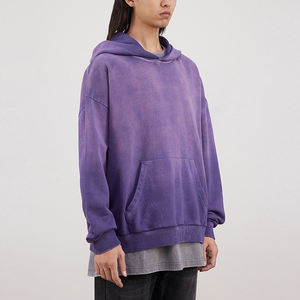 HG fabricante de sudaderas con capucha al por mayor de peso pesado tie Dye streetwear OEM logotipo personalizado DIP teñido gota hombro sudaderas con capucha de los hombres de gran tamaño - Product Image 3