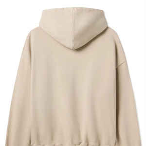 Sudadera con capucha de talla regular para hombre con logotipo personalizado al por mayor, sudaderas con capucha lisas de manga larga de algodón de talla grande unisex - Product Image 3