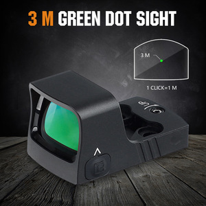 Mira Telescópica Ohhunt Optics 1000Gs Resistente a Impactos con Activación por Movimiento, Punto Verde, 10 Niveles de Brillo, Mira Reflex Táctica - Product Image 2