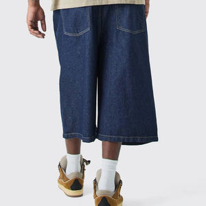 Shorts en jean décontractés pour hommes de haute qualité avec un design unique Chrome Heart, écologiques et anti-UV, style tendance de la rue - Product Image 5