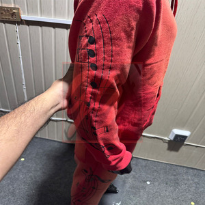 Conjunto de chándal para hombre 400GSM Stone Wash 100% algodón Regular Fit Joggers con Sudadera con capucha Boxy Fit de gran tamaño Chándales más vendidos - Product Image 4