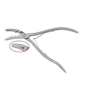 Alicates para extensiones de pelo de alta calidad al por mayor, alicates de herramientas para extensiones de pelo de nariz plana de bajo precio - Product Image 1