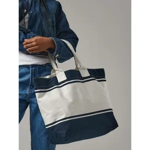 Sac de plage en toile personnalisé, sacs fourre-tout promotionnels personnalisables pour le merchandising - Product Image 4