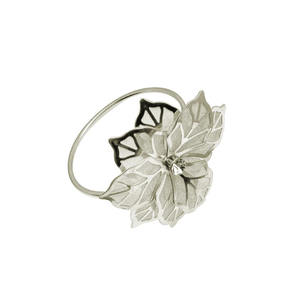 Nouveau rond de serviette en métal tendance pour mariage et fêtes Porte-serviettes multicolore à la mode fait main en gros - Product Image 4