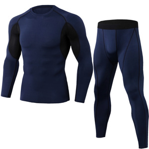 Camisa de compresión sin costuras para hombre de invierno, capa Base, conjunto de Deportes de esquí, ropa interior térmica, conjunto de Fitness cálido de secado rápido - Product Image 6